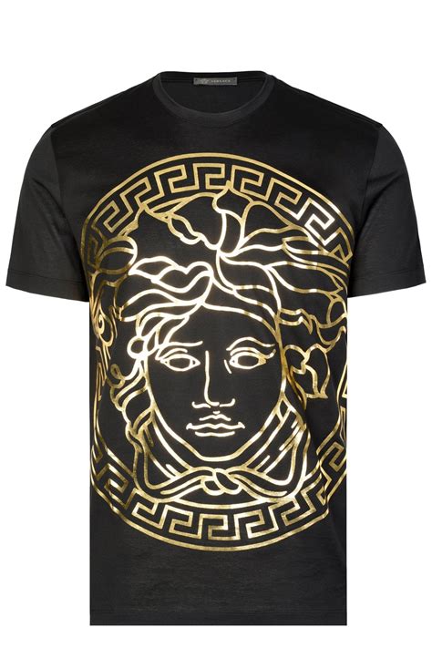 versace medusa head t-shirt|versace medusa logo shirt.